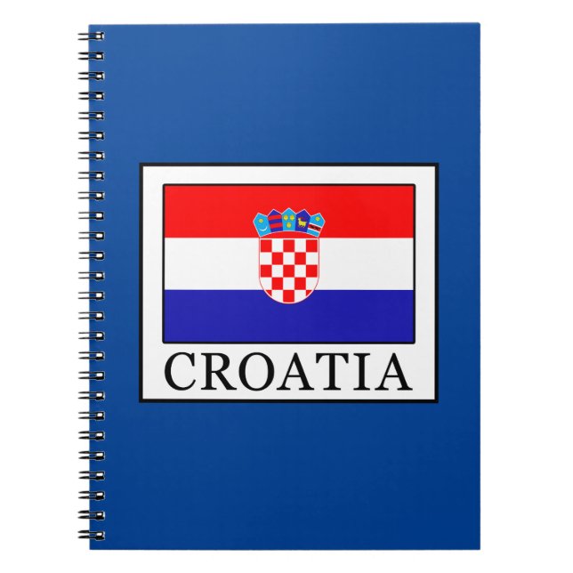 Caderno Espiral Croácia (Frente)