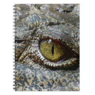 Caderno Espiral crocodilo