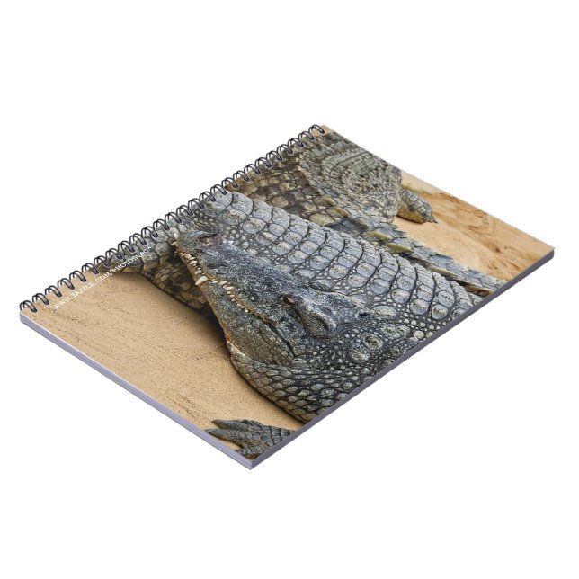 Caderno Espiral Crocodilos (Left Side)