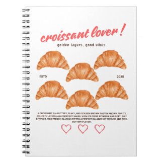 Caderno Espiral croissant
