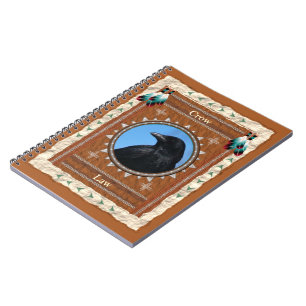 Caderno Espiral Crow - Notebook Law 80 page