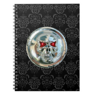 CADERNO ESPIRAL CRUEL RIDERS DAMASK