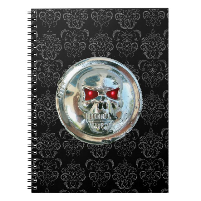 CADERNO ESPIRAL CRUEL RIDERS DAMASK (Frente)