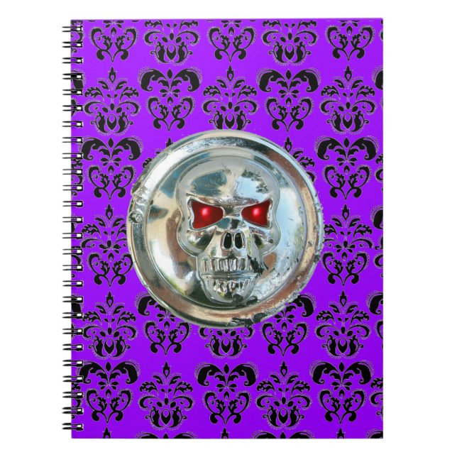 CADERNO ESPIRAL CRUEL RIDERS DAMASK (Frente)