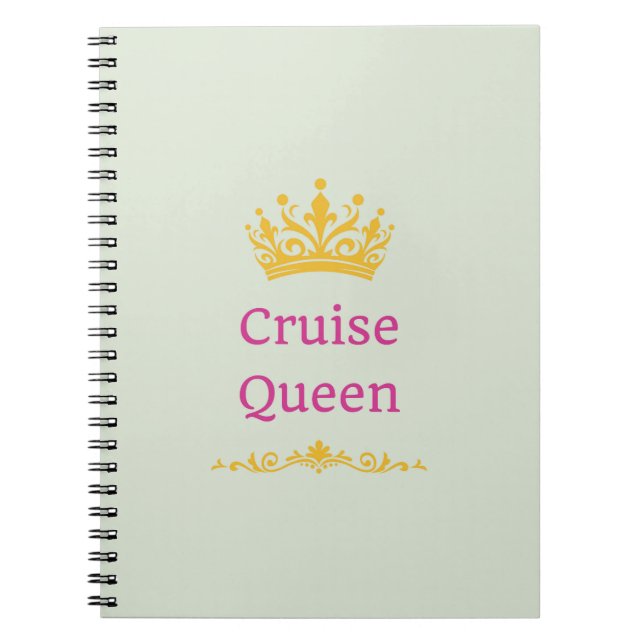 Caderno Espiral Cruise Queen (Frente)