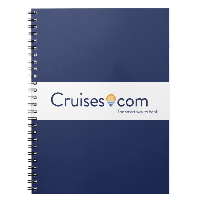 Caderno Espiral Cruises.com Notebook (Frente)