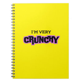Caderno Espiral Crunchy