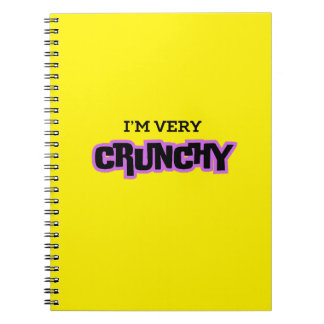 Caderno Espiral Crunchy