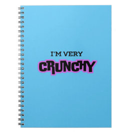 Caderno Espiral Crunchy