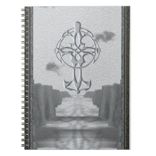 Caderno Espiral Cruz Celta