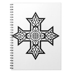 Caderno Espiral Cruz Copta