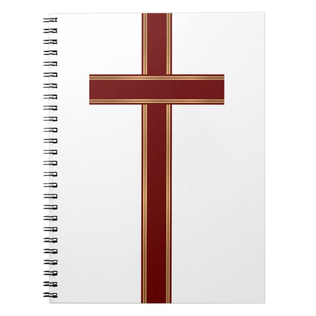 Caderno Espiral Cruz cristã (Frente)