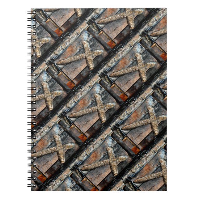 Caderno Espiral Cruz de Força  (Frente)