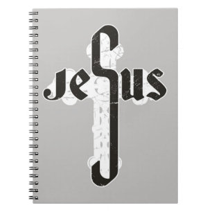 Caderno Espiral Cruz de Jesus