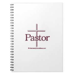 Caderno Espiral Cruz de Pastor da Igreja