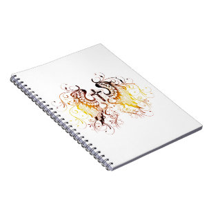 Caderno Espiral Cruz e asas