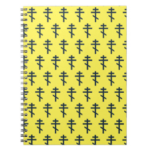 Caderno Espiral Cruz ortodoxa russa