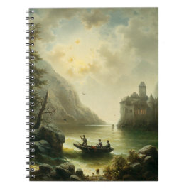 Caderno Espiral Cruzando em uma Noite Luz - Albert Rieger