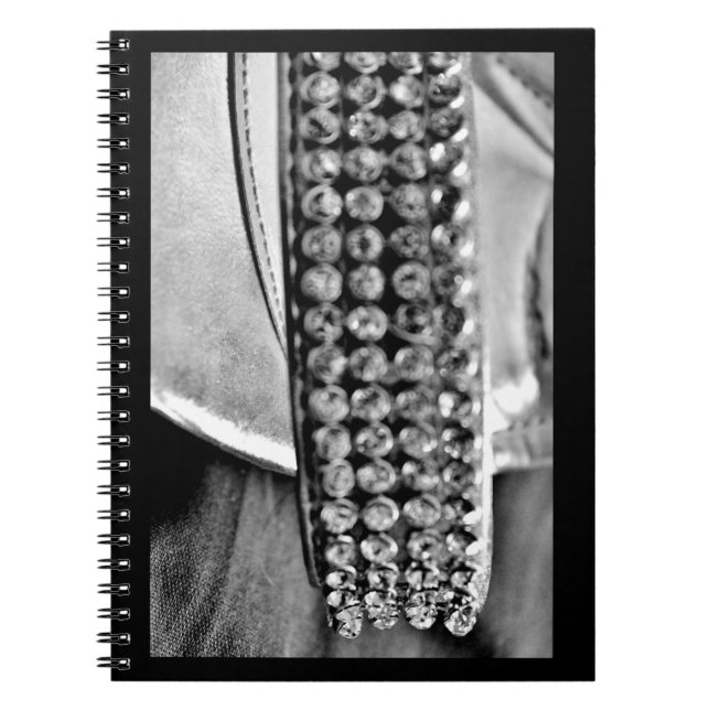 Caderno Espiral Crystal Jewelry (Frente)