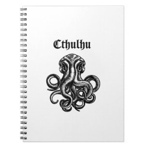 Caderno Espiral Cthulhu Senhor - Salvador Lovecraft