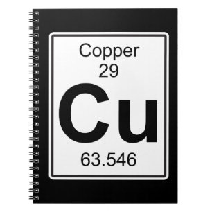 Caderno Espiral Cu - cobre