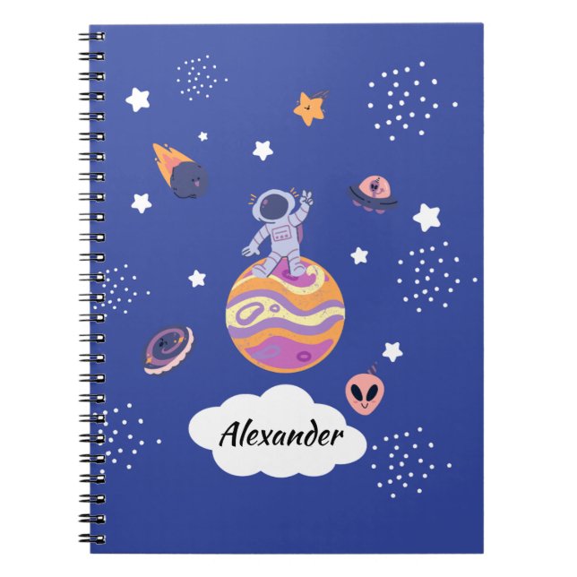 Caderno Espiral Cuaderno A4 Instal.. Galaxia (Frente)