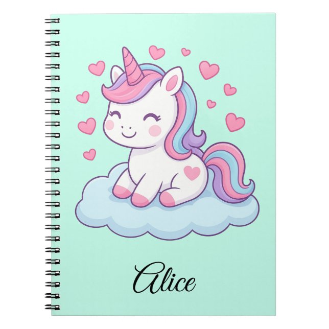 Caderno Espiral Cuaderno Alice (Frente)