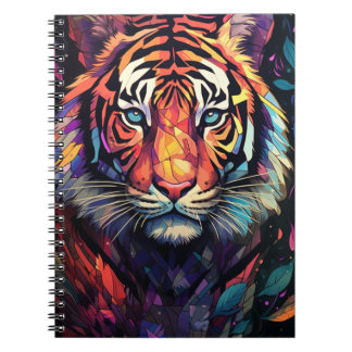 Caderno Espiral Cuaderno Animales En Arte Vitral