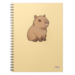 Caderno Espiral Cuaderno Capybara Baby