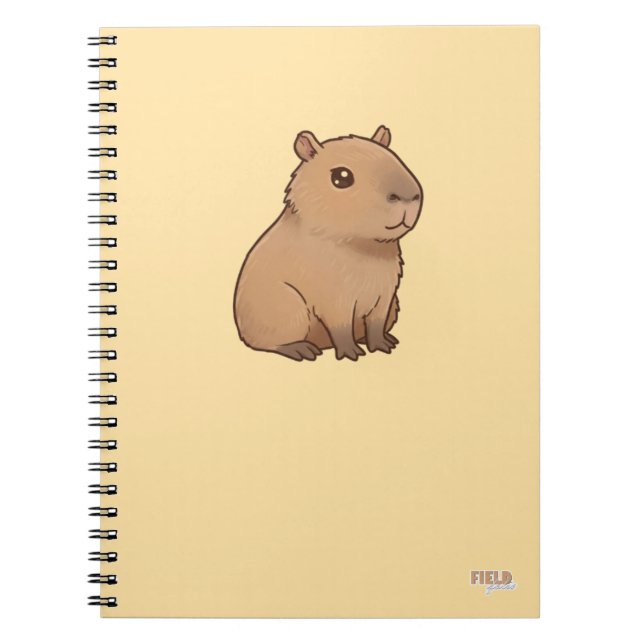 Caderno Espiral Cuaderno Capybara Baby (Frente)