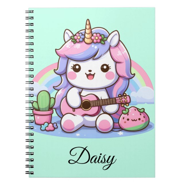 Caderno Espiral Cuaderno Daisy (Frente)
