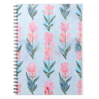 Caderno Espiral Cuaderno de fotografía floral de tulipanes