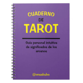 Caderno Espiral Cuaderno de Tarot