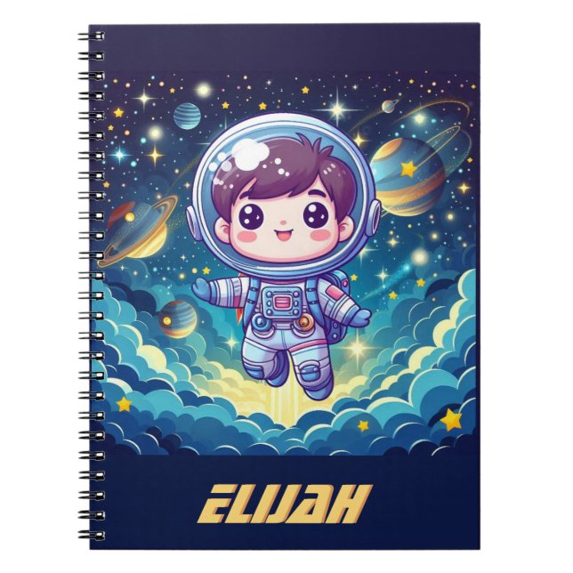 Caderno Espiral Cuaderno Elijah (Frente)