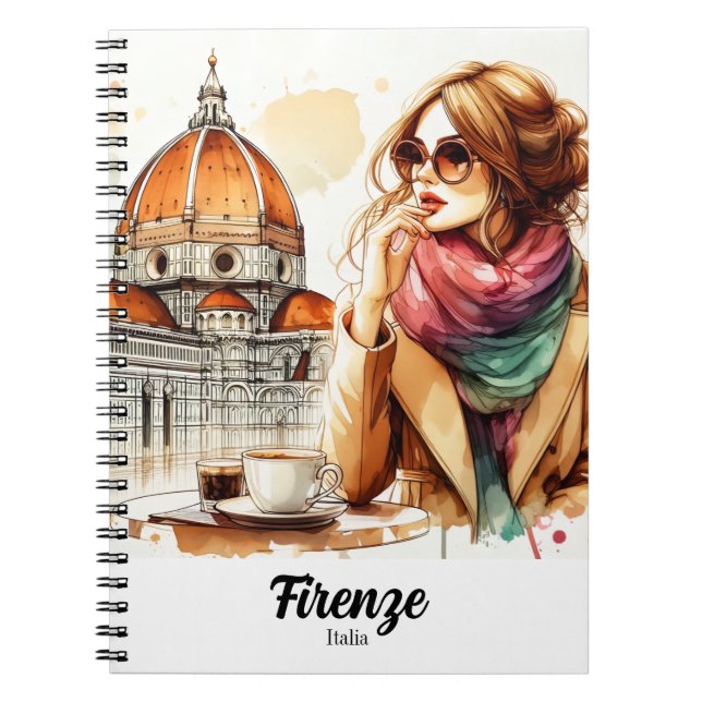 Caderno Espiral Cuaderno Firenze (Frente)