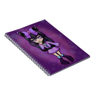 Caderno Espiral Cuaderno Kuromi fanart