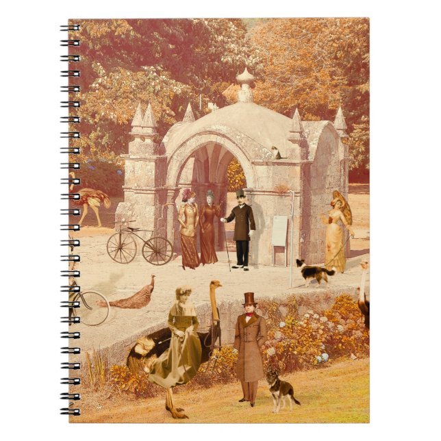 Caderno Espiral Cuaderno Os Avestrzes de Ponte de Lima / Ostr (Frente)