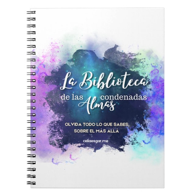 Caderno Espiral Cuaderno para amantes de la literatura (Frente)