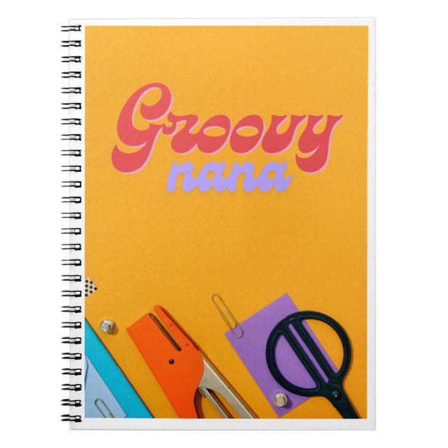 Caderno Espiral cuaderno para la abuela (Frente)