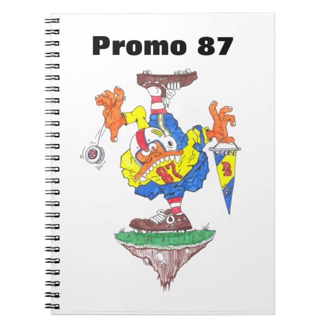 Caderno Espiral Cuaderno Promo 87 (Frente)
