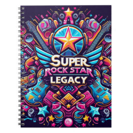 Caderno Espiral Cuaderno Super Star.