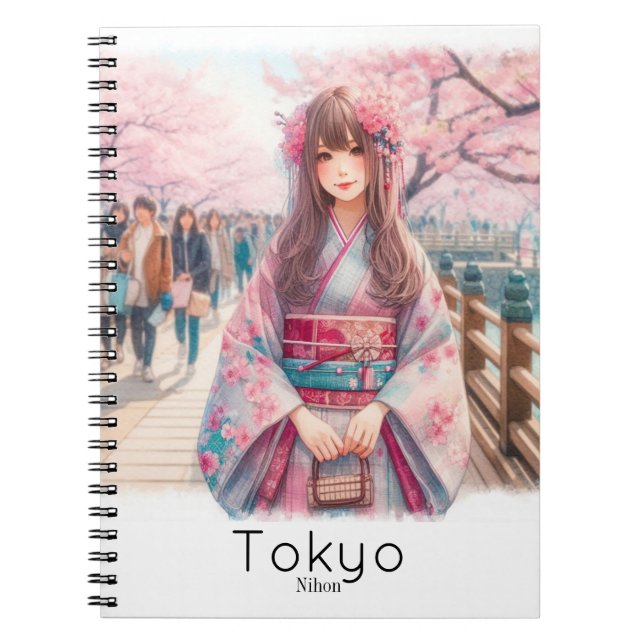 Caderno Espiral Cuaderno Tokyo (Frente)
