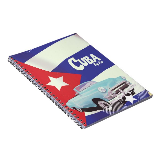 Caderno Espiral Cuba de avião (Lado Direito)