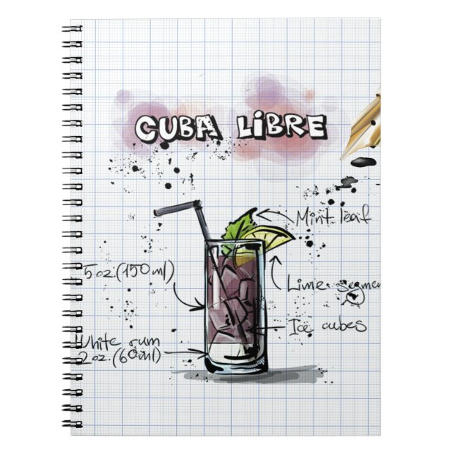 Caderno Espiral Cuba Libre (Frente)