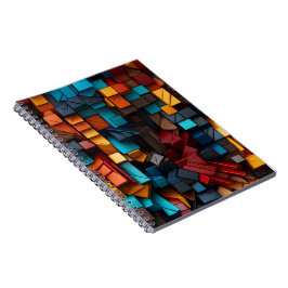 Caderno Espiral Cubos principais