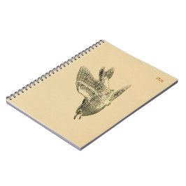 Caderno Espiral Cuckoo (Arte Japonesa) (por Kono Bairei)