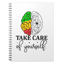 Caderno Espiral Cuide-se