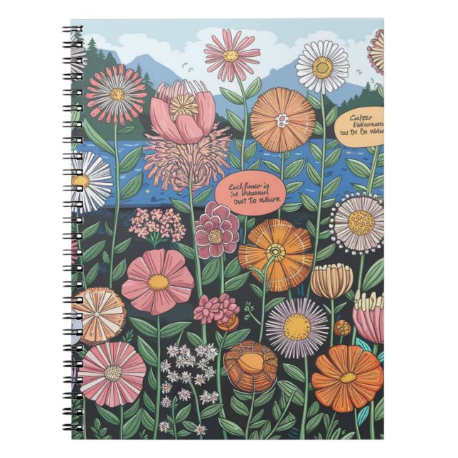 Caderno Espiral Cultivar seus jardineiros (Frente)