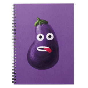 Caderno Espiral Cultivo Engraçado de Personagem de desenho animad