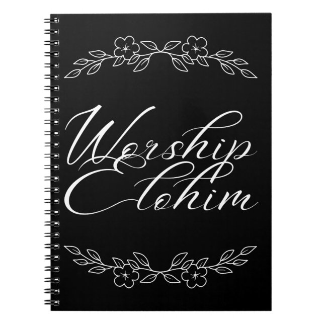 Caderno Espiral Culto Elohim (Frente)